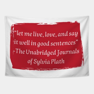 Sylvia Plath Tapestry