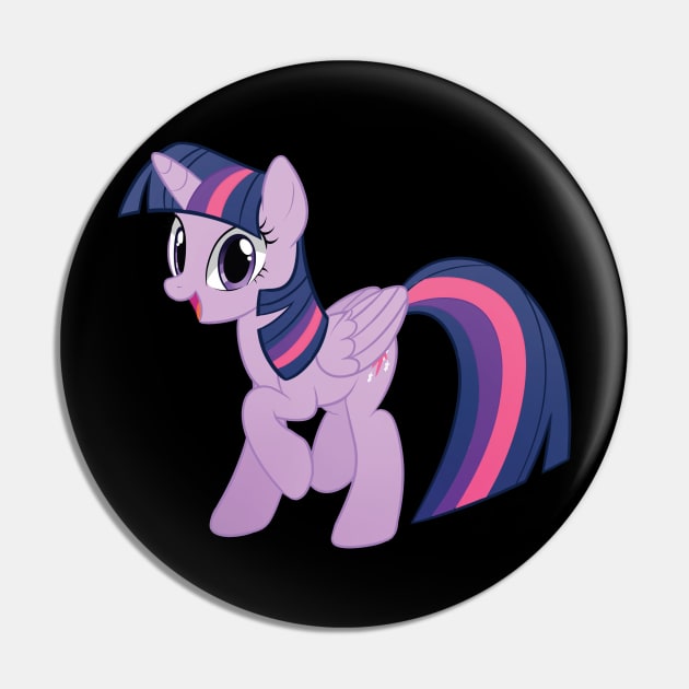 Magical Purple Book Horse Pin by NerdsDoingNerdyThings