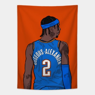 Shai Gilgeous-Alexander Back-To Tapestry