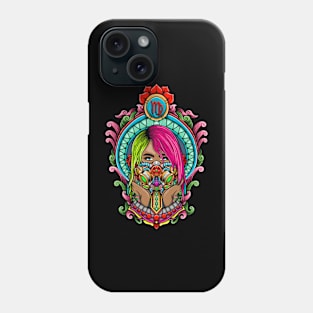 Zodiac VIRGO Pop Art Series Phone Case