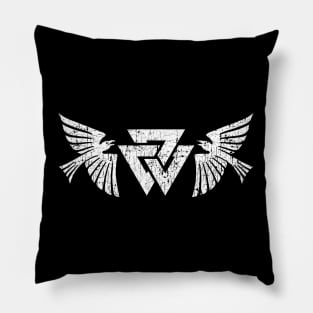 Norse Ravens Viking Valknut Nordic Vikings Pagan Symbol Pillow