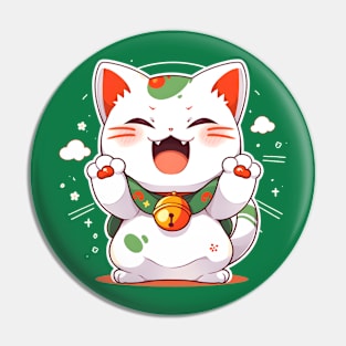The Cute Lucky Cat Pin