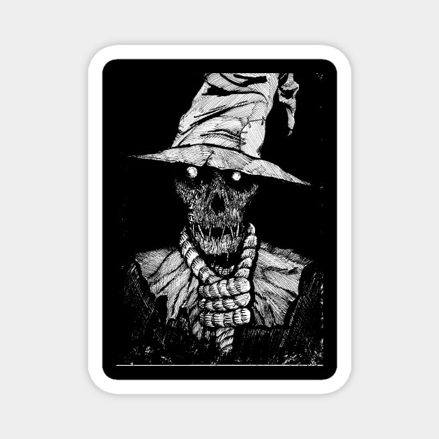 Scarecrow Magnet by DarkArtiste