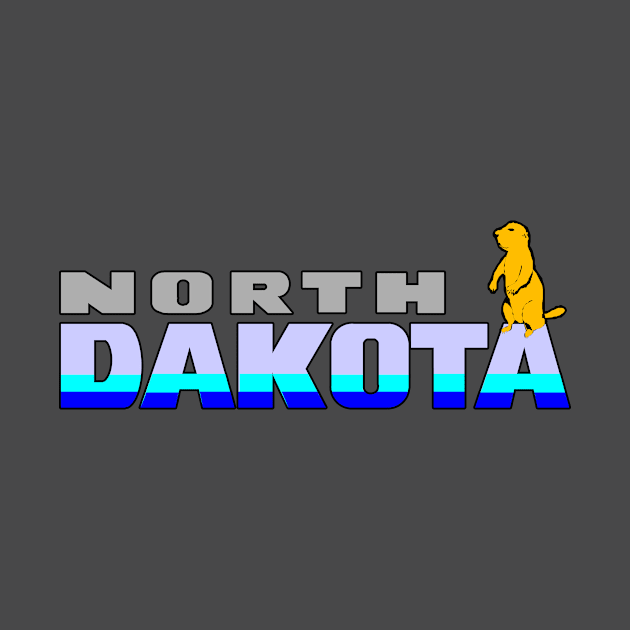 North Dakota by Illustro Art