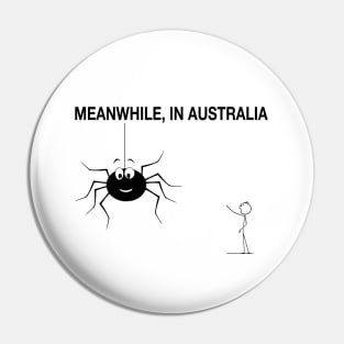 Spiders in Australia Pin