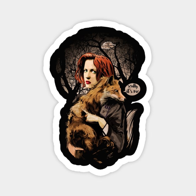 Scully Magnet by artofkaan