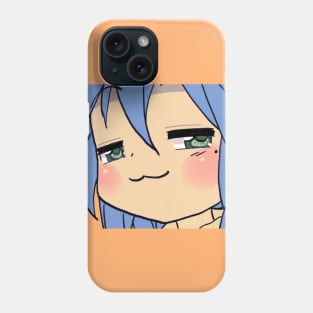 smug face izumi konata / lucky star Phone Case