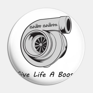 Life Coach - Turbo Boost Inspired Pin