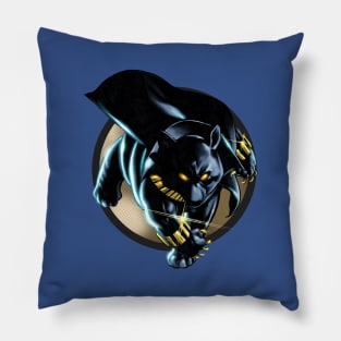 Black Panda Knight Pillow