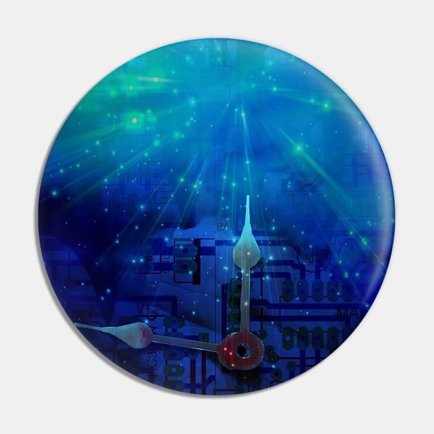 The Time Machine Pin by rolffimages