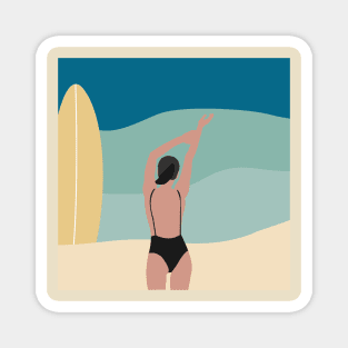 Bikini Shore Magnet