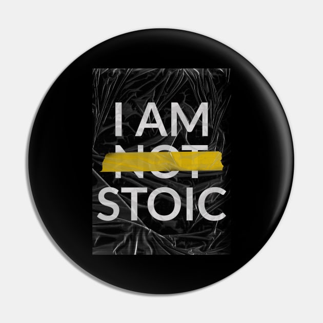 I Am Stoic Pin by StoicChimp