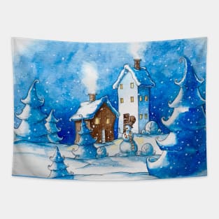 Winter Wonderland Tapestry