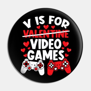 V For Videos Game, Mom-my Funny Valentines Day Family Feb 14 Pin