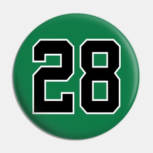 Number 28 Pin