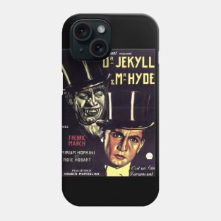 Classic Horror Movie Poster - Dr. Jekyll and Mr. Hyde Phone Case