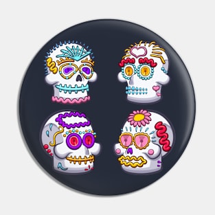 Sugar Skulls Pin