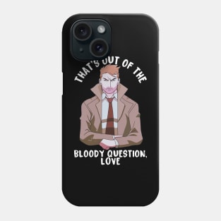 Bloody Question, Love Phone Case