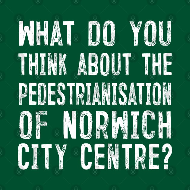 What do you think about the pedestrianisation of Norwich City Centre? by DankFutura