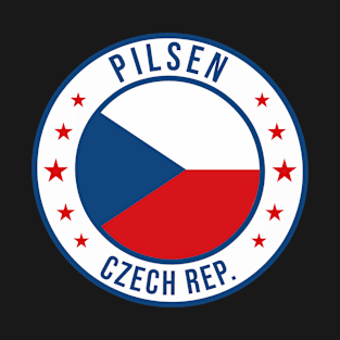 Pilsen Czech Republic Circular T-Shirt