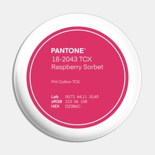 pantone 18-2043 TCX Pin