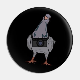 Pigeon's Always Watching Pin