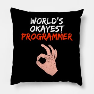 Funny Programming Code Profession Programmer Gift Pillow