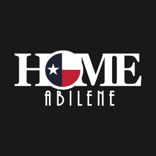 HOME Abilene (text white long) T-Shirt