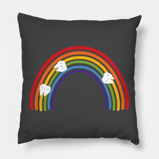 Rainbow Love Pillow