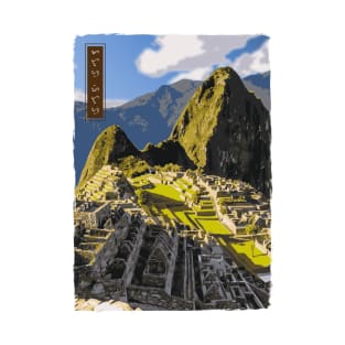 Machu Picchu - White T-Shirt