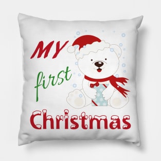 My first Christmas Pillow