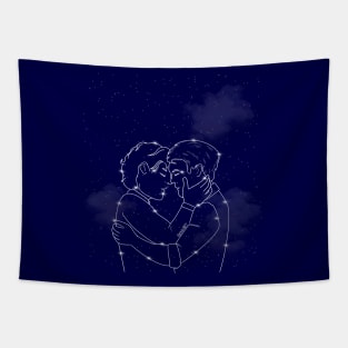 Forehead Boop Constellation Tapestry