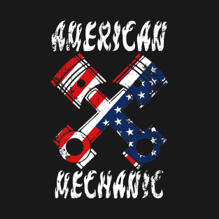 american mechanic t-shirt design T-Shirt