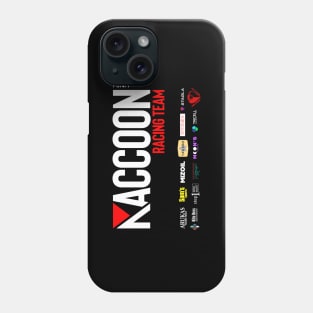 Raccoon Racing Phone Case