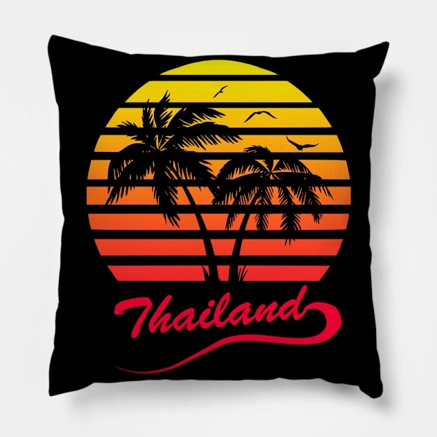 Thailand Pillow by Nerd_art