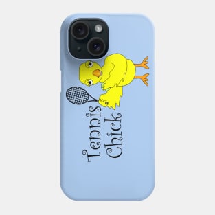 Tennis Chick Text Phone Case