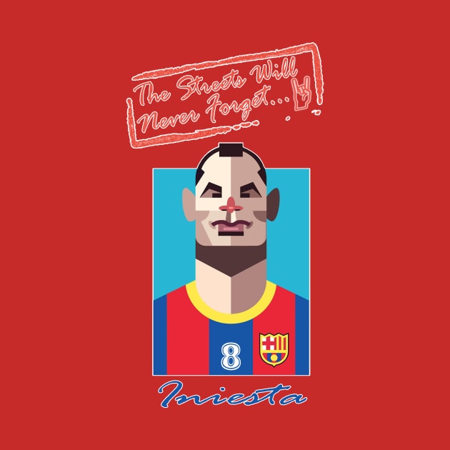 OG Ballers - The Streets series - ANDRES INIESTA by OG Ballers