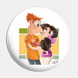 Phineas and Isabella Pin