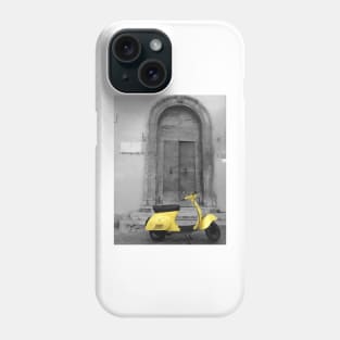 Vespa watercolor painting Phone Case