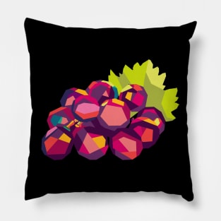 grape pop art Pillow