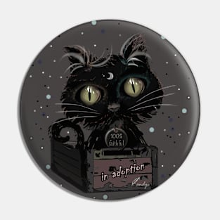 LITTLE CAT ASPHALT Pin