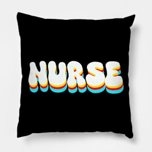 Retro nurse Pillow