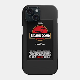 Jurassic Pond - Spoof Movie Poster Phone Case