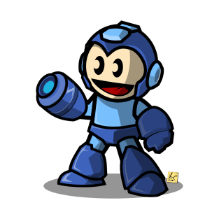 Chibi Blue Bomber T-Shirt