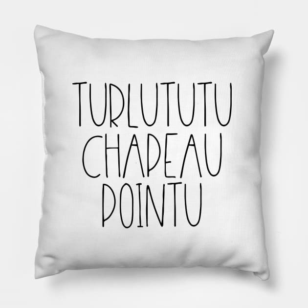 Turlututu Chapeau Pointu Pillow by LemonBox