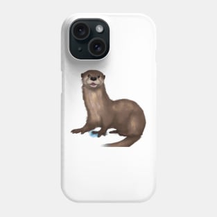 Cute Otter Drawing Phone Case