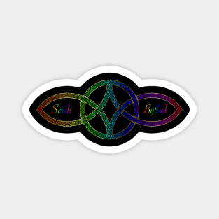 Serch Bythol Celtic Symbol Magnet