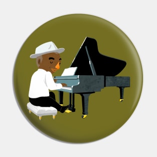 The piano part in a jazz quartet Pin