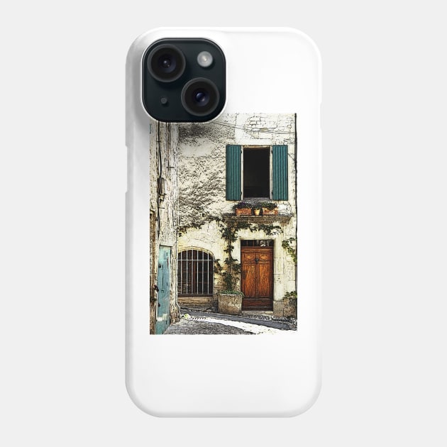 Green shutters Phone Case by johnwebbstock