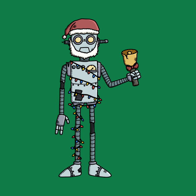 Old Robot for Christmas by KammyBale